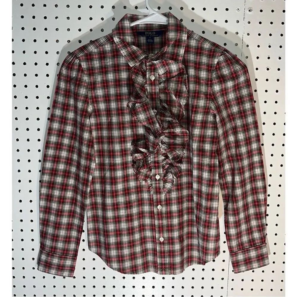 Girls Polo Ralph Lauren button down shirt